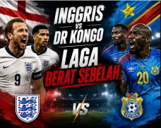 Inggris vs DR Kongo:...