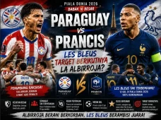 Paraguay vs Prancis:...