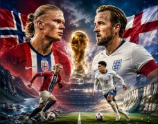 Norwegia vs Inggris:...