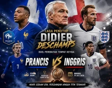 Prancis vs Inggris:...