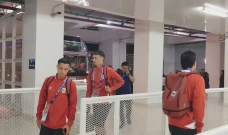 Momen Kedatangan Timnas...