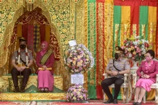 Parade Kedatangan Kapolda...