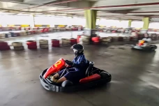 Keseruan Balapan Gokar...