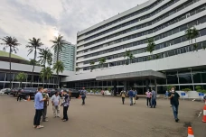 Gedung Parlemen di Senayan...