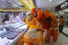 Atraksi Barongsai di...