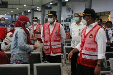 Menhub dan Menko PMK...