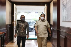 Prabowo dan Pratikno...