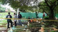 Begini Suasana Makam...