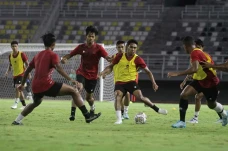 Latihan Timnas U-19...