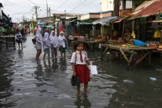 Banjir Rob di Bagan...