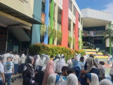 Gempa Cianjur, Siswa...
