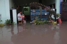 Banjir Rendam Perumahan...
