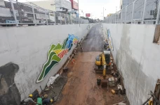 Progres Proyek Pembangunan...