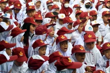 Semangat Siswa Ikuti...