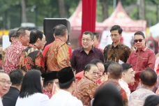 HT Hadiri Imlek Nasional...