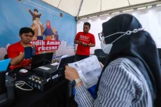 Posko Pendaftaran Mudik...