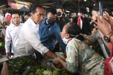 Presiden Kunjungi Pasar...