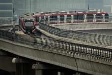 Trial run LRT Jabodebek