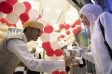 Kedatangan Jamaah Calon...
