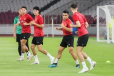 Timnas Indonesia Gelar...
