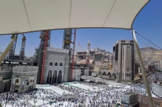 Kepadatan Masjidil Haram...