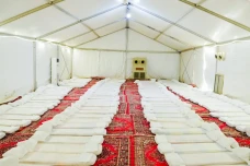 Begini Kesiapan Tenda...