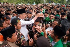 Momen Ganjar Pranowo...