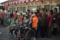 Siswa Tunanetra di Semarang...
