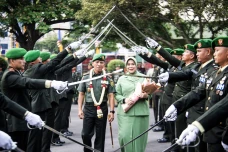 Penyambutan Panglima...