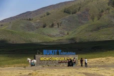 Penampakan Gunung Bromo...