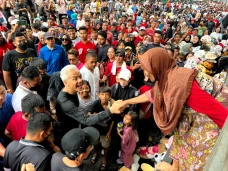Keseruan Ganjar Berolahraga...