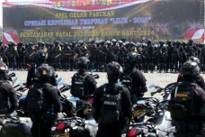 Apel Gabungan Pasukan...