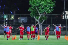 Mengintip Latihan Timnas...