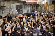 Pemakaman Pejuang Palestina...