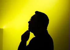 Momen Ridwan Kamil Menikmati...