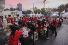 Suporter Timnas Indonesia...