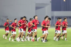 Mengintip Latihan Timnas...
