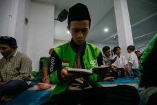 Ratusan Pengemudi Gojek...