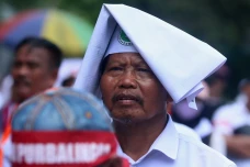 Aksi Ribuan Guru Swasta...