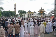 Potret Salat Idul Adha...