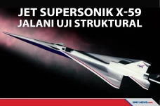Jet Supersonik X-59...