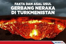 Gerbang Neraka di Turkmenistan,...