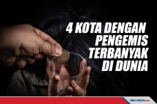 Empat Kota dengan Jumlah...