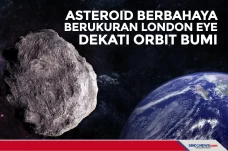 Asteroid Berbahaya Berukuran...
