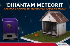 Dihantam Meteorit, Kandang...