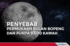 Penyebab Permukaan Bulan...