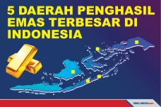 5 Daerah Penghasil Emas...