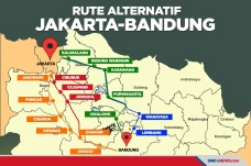 Rute Alternatif Jakarta-Bandung...