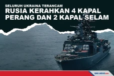 Rusia Kerahkan 4 Kapal...