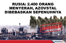 Rusia: 2.400 Orang Menyerah,...